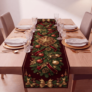 CAPA CAMINHO DE MESA NATAL | TECIDO PREMIUM  | VÁRIOS MODELOS -40CMx2M - 40CMx3M - 40CMx1.40M.