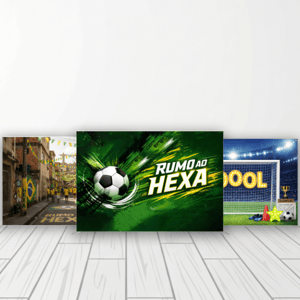 CAPA FUNDO FOTOGRÁFICO HORIZONTAL COPA DO MUNDO | TECIDO PREMIUM  | VÁRIOS MODELOS - 2.20X1.50M Tecido: Helanca 2.20X1.50M    
