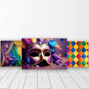 CAPA FUNDO FOTOGRÁFICO HORIZONTAL CARNAVAL | TECIDO PREMIUM  | VÁRIOS MODELOS - 2.20X1.50M Tecido: Helanca 2.20X1.50M    