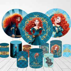 KIT CAPA PAINEL REDONDO E CILÍNDROS VALENTE MERIDA | TECIDO PREMIUM  | VÁRIOS MODELOS. Tecido: Helanca     