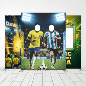 CAPA FUNDO INTERATIVO COPA DO MUNDO | TECIDO PREMIUM  | VÁRIOS MODELOS - 1.50X2.20M Tecido: Helanca 1.50X2.20M    
