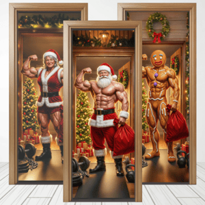 CAPA PAINEL PORTA NATAL MAROMBA | TECIDO PREMIUM  | VÁRIOS MODELOS - 85cm x 2.10M Tecido: Helanca 85cm x 2.10M    