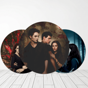 CAPA PAINEL REDONDO CREPÚSCULO | TECIDO PREMIUM  | VÁRIOS MODELOS - 1.50X1.50M E 50X50CM Tecido: Helanca 1.50x1.50m E 50X50cm    