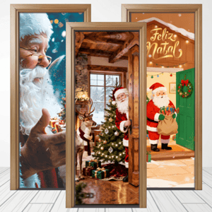 CAPA PAINEL PORTA NATAL| TECIDO PREMIUM  | VÁRIOS MODELOS - 85cm x 2.10M Tecido: Helanca 85cm x 2.10M    