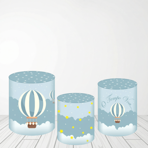 TRIO CAPA DE CILINDROS URSINHOS | TECIDO PREMIUM Tecido: Helanca 1.50x1.50m E 50X50cm    