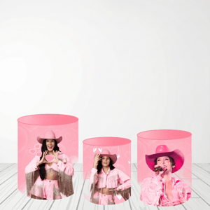 TRIO CAPA DE CILINDROS ANA CASTELA | TECIDO PREMIUM Tecido: Helanca 1.50x1.50m E 50X50cm    