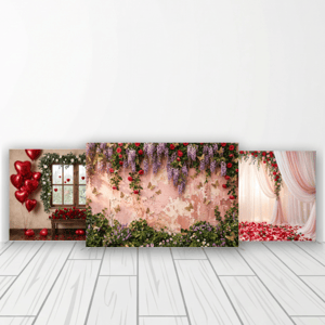 CAPA FUNDO FOTOGRÁFICO HORIZONTAL DIA DOS NAMORADOS | TECIDO PREMIUM  | VÁRIOS MODELOS - 2.20X1.50M Tecido: Helanca 2.20X1.50M    