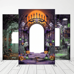 CAPA FUNDO INTERATIVO HALLOWEEN | TECIDO PREMIUM  | VÁRIOS MODELOS - 1.50X2.20M