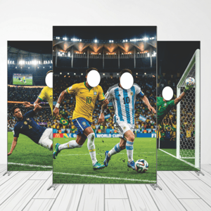 CAPA FUNDO INTERATIVO COPA DO MUNDO | TECIDO PREMIUM  | VÁRIOS MODELOS - 1.50X2.20M Tecido: Helanca 1.50X2.20M    