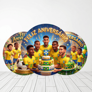 CAPA PAINEL REDONDO COPA DO MUNDO 2026 | TECIDO PREMIUM  | VÁRIOS MODELOS - 1.50X1.50M E 50X50CM Tecido: Helanca 1.50x1.50m E 50X50cm    