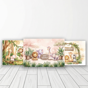 CAPA FUNDO FOTOGRÁFICO HORIZONTAL SAFARI | TECIDO PREMIUM | VÁRIOS MODELOS - 1.50X2.20CM