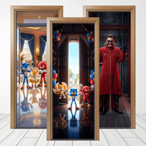 CAPA PAINEL PORTA SONIC | TECIDO PREMIUM | VÁRIOS MODELOS - 85cm x 2.10M Tecido: Helanca 85cm x 2.10M