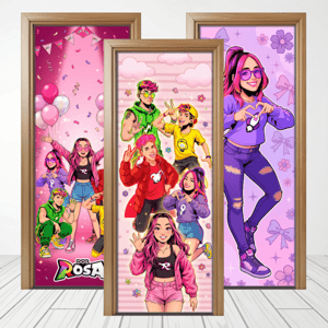 CAPA PAINEL PORTA EMILLY VICK | TECIDO PREMIUM | VÁRIOS MODELOS - 85cm x 2.10M