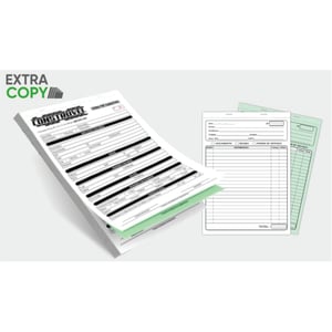 Bloco 21x31 cm 1/0 cor 50x2 vias PAPEL EXTRACOPY PAPEL EXTRACOPY 21x31 1/0  PAPEL EXTRACOPY 