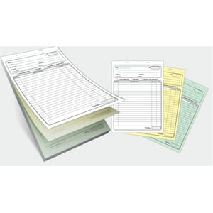 Bloco 21x31 cm 1/0 cor 25x3 vias PAPEL Off-Set 56G 21x31 1/0  BLOCOS PAPEL EXTRACOPY (sem reticula) 