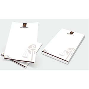 Papel Timbrado 21x31 cm 4/0 Cor papel off set 90g Papel Off-set 90g 21x31 4/0   