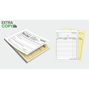 Bloco 10x15 cm 1/0 cor 50x2 vias PAPEL Off-Set 56G 10x15cm 1/0  PAPEL EXTRACOPY 