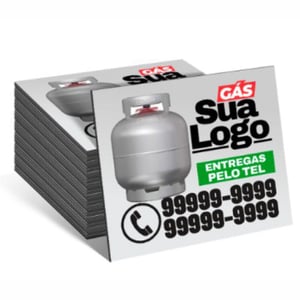 Ímã de Geladeira Couchê 250g  4/0 Verniz UV Total Frente  (Impressão colorida somente na frente)