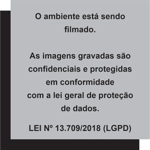 PLACA FILMAGEM INOX INOX 20x20 cm 1 cor preto Com gravação em baixo relevo, com pintura automotiva e acrílico preto pelo verso reto 