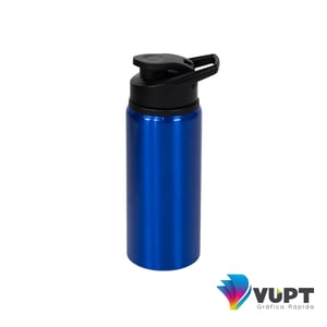 Garrafa de Alumínio Tampa Flip 600ml Personalizada - Kit 25 unidades