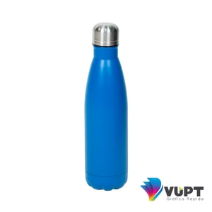 Garrafa Térmica de Aço Inox Estilo Cola 500ml Personalizada - Kit 10 unidades