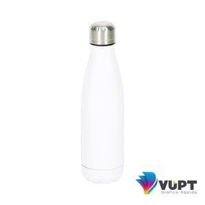 Garrafa Térmica de Aço Inox Estilo Cola 500ml Personalizada - Kit 10 unidades