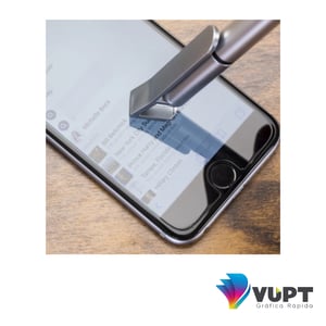 Caneta Branca Lisa com Ponteira Touch Personalizada