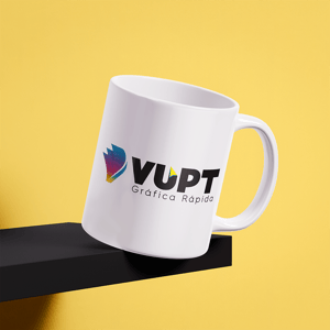 Caneca Branca Personalizada 330ml