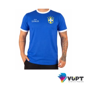 Camisa do Brasil Copa do Mundo 2026 Personalizada