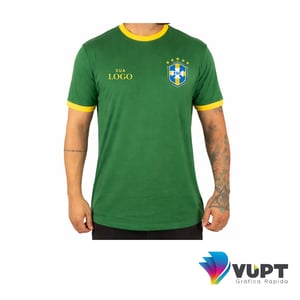 Camisa do Brasil Copa do Mundo 2026 Personalizada - 6 unidades