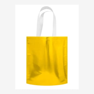 Bolsas Sacolas Ecológica TNT 80 gr- METALIZADO - colorida - 1 lado - 50x40 cm - Prática e Sustentável - 100 unidades