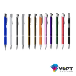 Caneta de Metal 2 Aneis Metal   DTF UV / Laser  