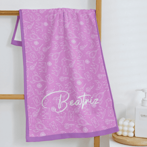 Toalha Banho com Estampa