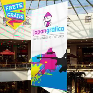 BANNER/FAIXA PERSONALIZADO SOLVENTE LONA 340GR LARGURA 1.40M 4X0 COR ULTRA-HD IMPRESSÃO SOLVENTE BASTÃO E CORDÃO / TINTA ORIGINAL MADE IN JAPAN FRETE GRÁTIS NAS COMPRAS ACIMA DE 100,00, CONSULTE AS REGIÕES.