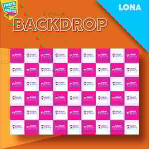 BACKDROP LONA 5.0M X 1.50M LONA 340GR VERTICAL OU HORIZONTAL IMPRESSÃO 4X0 ULTRA-HD MIMAKI DIGITAL OU UV COM BORDA OU ILHÓSES / TINTA ORIGINAL MADE IN JAPAN FRETE GRÁTIS NAS COMPRAS ACIMA DE 100,00, CONSULTE AS REGIÕES.