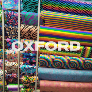 OXFORD HD SUBLIMADO OXFORD HD 140G/M2 LARGURA 1.45M FRETE GRÁTIS NAS COMPRAS ACIMA DE 100,00, CONSULTE AS REGIÕES. 100% POLIÉSTER TECIDO CORRIDO ATÉ 100 METROS LINEARES IMPRESSÃO ULTRA-HD EPSON FACE ÚNICA