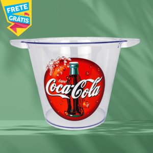 BALDE DE GELO CRISTAL ACRÍLICO 21CM X 24CM X 15CM 4 CORES + BRANCO + VERNIZ ULTRA HD PESO: 260G CAPACIDADE 5L / ADESIVO DTF UV FRETE GRÁTIS NAS COMPRAS ACIMA DE 100,00, CONSULTE AS REGIÕES.