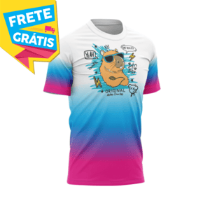 CAMISETA TÉRMICA EXCLUSIVE MASCULINA INFANTIL THERMO DRY EXCLUSIVE PERSONALIZADA MASCULINO INFANTIL 4X0 COR ULTRA-HD EPSON 92,7% POLIÉSTER E 7,5% ELASTANO IMPRESSÃO TOTAL / TINTA ORIGINAL MADE IN JAPAN FRETE GRÁTIS NAS COMPRAS ACIMA DE 100,00, CONSULTE AS REGIÕES.