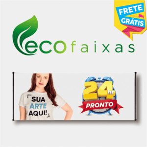 ECO Faixa HD 140cm Tecido Fibra Sintética DTEX Altura de 140cm 4x0 Cor Impressão Ultra-HD Sublimática  FRETE GRÁTIS NAS COMPRAS ACIMA DE 100,00, CONSULTE AS REGIÕES.