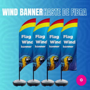 WIND BANNER FIBRA (G) DUPLA-FACE 3.0M X 0.65M FACA | PENA | VELA | ÂNGULO / BASE TITAN BLACK TECNOSPORT ESTRUTURA DE FIBRA DESMONTÁVEL FRETE GRÁTIS NAS COMPRAS ACIMA DE 100,00, CONSULTE AS REGIÕES.