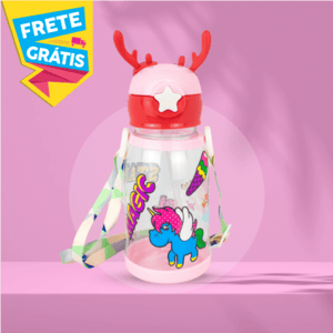 GARRAFINHA INFANTIL CANUDO EMBUTIDO DE SILICONE 200MM X 70MM 4 CORES + BRANCO + VERNIZ ULTRA HD CAPACIDADE 600ML COM ESTAMPA / MASCULINO OU FEMININO FRETE GRÁTIS NAS COMPRAS ACIMA DE 100,00, CONSULTE AS REGIÕES.