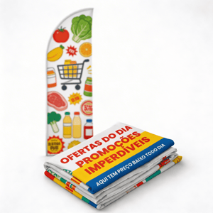 Refil Wind Banner Fibra M TECNOSPORT 2.0M X 0.65M   FACA | PENA | VELA | ÂNGULO FRETE GRÁTIS NAS COMPRAS ACIMA DE 100,00, CONSULTE AS REGIÕES.