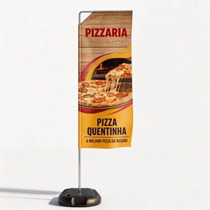 Wind Banner Full (G) Personalizado Base Titan Black Modelo Maleta com Alça 2.70m x 0.65m Dupla-Face | Impressão Ultra-HD Tecido TecnoSport 100% Sintético RETANGULAR / Estrutura de Alumínio Desmontável FRETE GRÁTIS NAS COMPRAS ACIMA DE 100,00, CONSULTE AS REGIÕES.