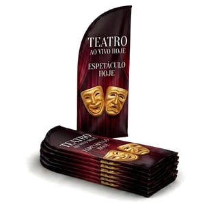 Tecido Wind Banner Promocional para Reposição FACA (P) TECIDO TECNOSPORT 100% SINTÉTICO 1.50M X 0.65M DUPLA-FACE | IMPRESSÃO ULTRA-HD EPSON TECIDO TECNOSPORT 100% SINTÉTICO COSTURA OVERLOQUE EXTERNO FRETE GRÁTIS NAS COMPRAS ACIMA DE 100,00, CONSULTE AS REGIÕES.