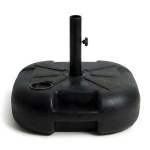 Base Plástica para Guarda-Sol PEAD POLIETILENO 44CM X 44CM X 14CM ENCHIMENTO ATÉ KG 35KG CONCRETO AREIA E CONCRETO (NÃO ACOMPANHA) ENCAIXE 1 1/2 POLEGADAS (38MM) FRETE GRÁTIS NAS COMPRAS ACIMA DE 100,00, CONSULTE AS REGIÕES.