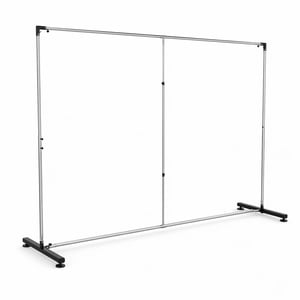 Estrutura de Backdrop Leve 4000x2000mm ALUMÍNIO DESMONTÁVEL RETANGULO   EMBALAGEM FRETE GRÁTIS NAS COMPRAS ACIMA DE 100,00, CONSULTE AS REGIÕES.