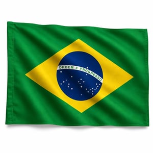 Bandeira do Brasil 100% POLIÉSTER 1.40M x 1.0M 4X0 COR ULTRA-HD EPSON  CORTE A LASER 