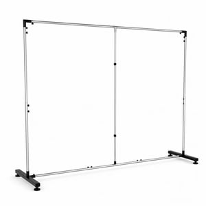 Estrutura de Backdrop Resistente 3000x2000mm ALUMÍNIO DESMONTÁVEL RETANGULO   EMBALAGEM FRETE GRÁTIS NAS COMPRAS ACIMA DE 100,00, CONSULTE AS REGIÕES.