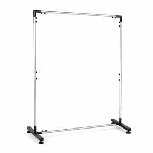 Estrutura de Backdrop para Fotos 2000x1400mm ALUMÍNIO DESMONTÁVEL RETANGULO   EMBALAGEM FRETE GRÁTIS NAS COMPRAS ACIMA DE 100,00, CONSULTE AS REGIÕES.