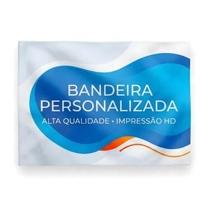 Bandeira Personalizada Alta Definição Tamanhos Padrão TECIDO OXFORD HD ÚNICA-FACE 4x0 COR   FRETE GRÁTIS NAS COMPRAS ACIMA DE 100,00, CONSULTE AS REGIÕES.
